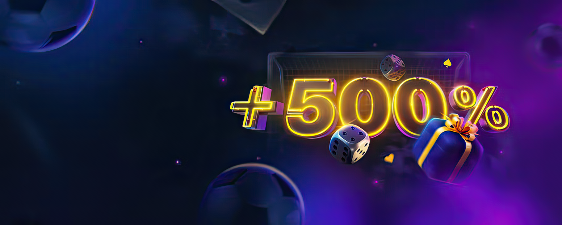 ¡Consigue una bonificación del 500%!